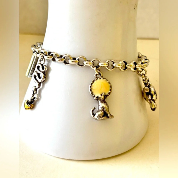 BRIGHTON Arizona State Charm Bracelet.  Silver Plated charms about Arizona - Picture 8 of 8